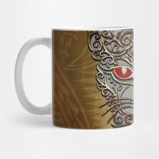 Decorative cat head Mug